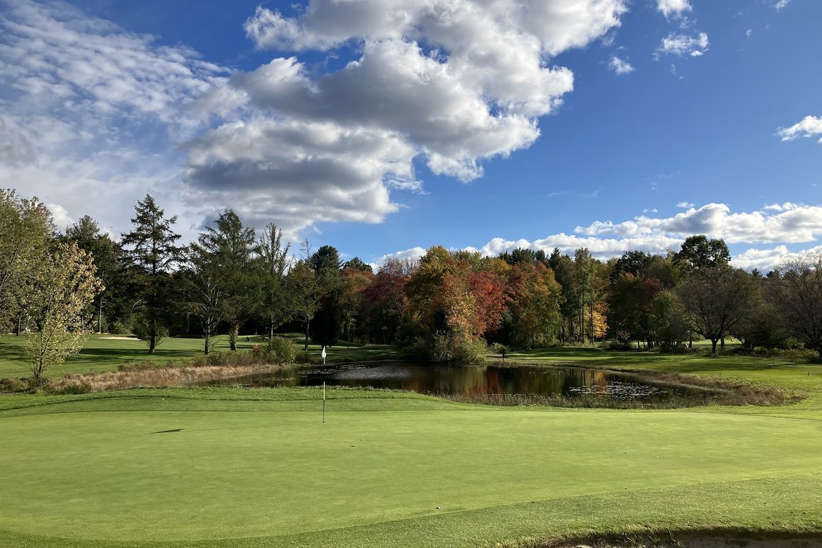 Patriot Golf Course fairway with golfers
