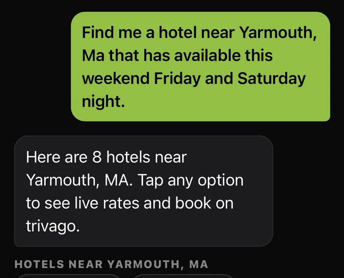 Tee times and hotels — 2